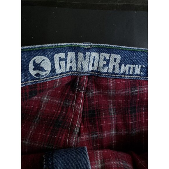 Gander Mountain Mens Size 42x32 Relaxed Fit Flannel Lined Jeans - Picture 8 of 11